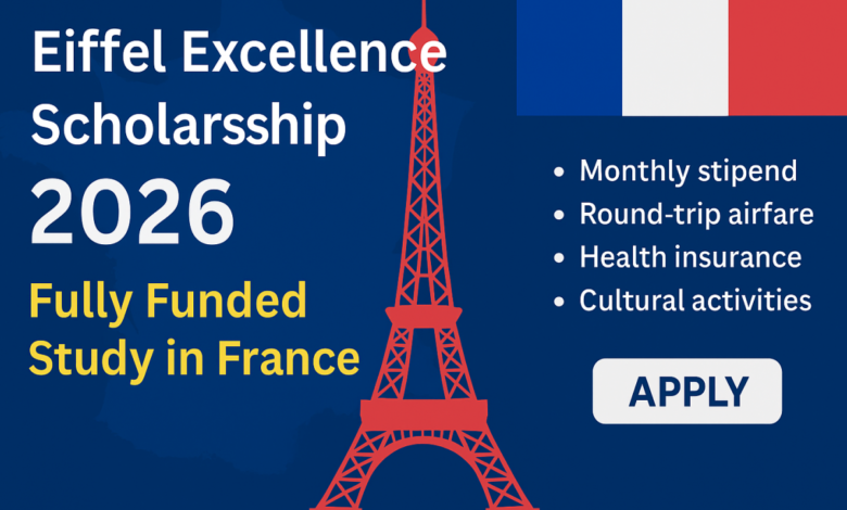 Study in France Fully Funded Non-Eiffel