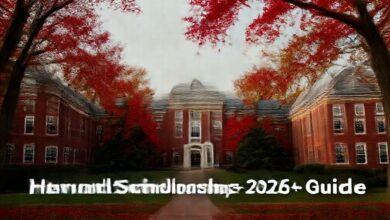 Harvard University scholarships