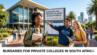 Bursaries for Private Colleges in South Africa 2026: Apply Now